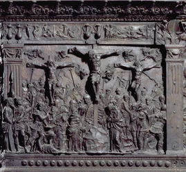 Púlpito del lado sur de la nave (detalle)